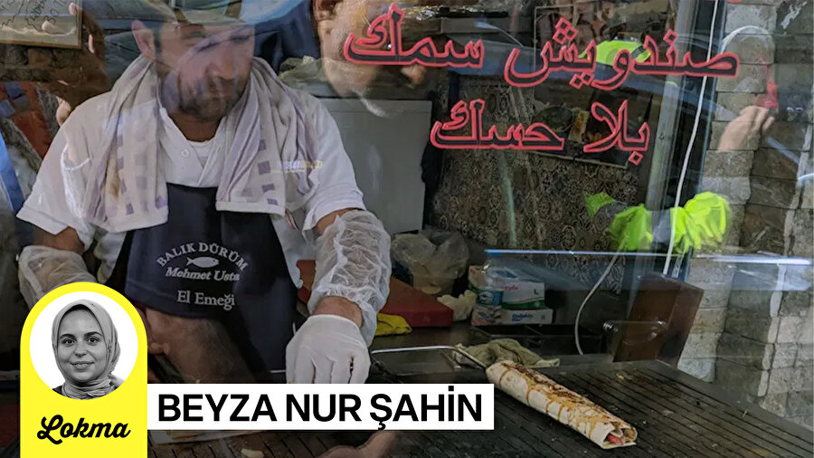 Karaköy balık dürüm