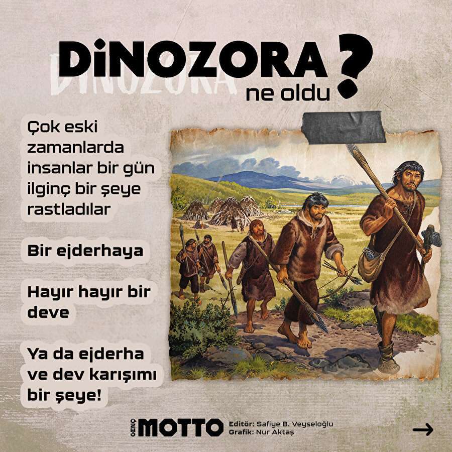 Dinozora ne oldu?