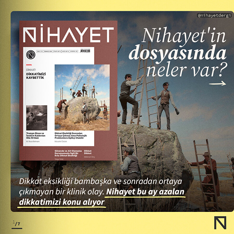 Nihayet Dergi'nin Temmuz dosyasında neler var?